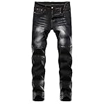 Men’s Casual  Ripped Slim Fit Denim Jeans www.denim.fit