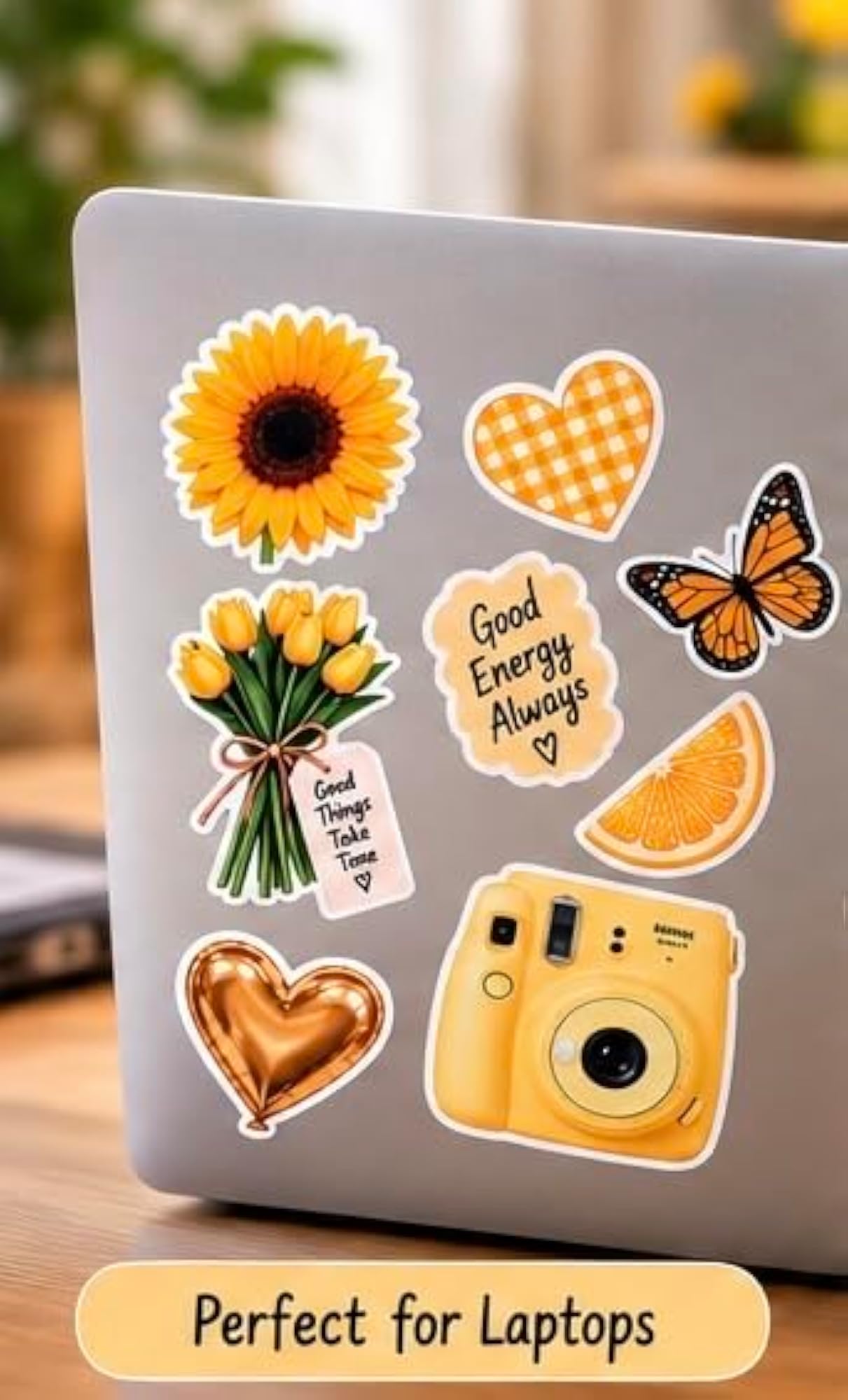 Mahi Creations, Sunflower Aesthetic Vinyl Stickers
