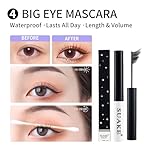 All in One Makeup Kit For Girls - 16 Colors Naked Eyeshadow Palette, 3Pcs Makeup Brushes, Waterproof Eyeliner Pencil, Eyebrow Powder,Eyebrow Pencil,Mascara, Women and Beginners Teens Makeup Gift Set - Image 5