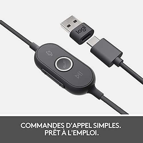 Logitech Zone 750 Casque Avec fil Arceau BureauCentre d'appels USB Type C Neuf - vue 8