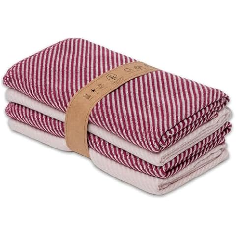 Ossano Striped Turkish Cotton Kitchen Towels Cover