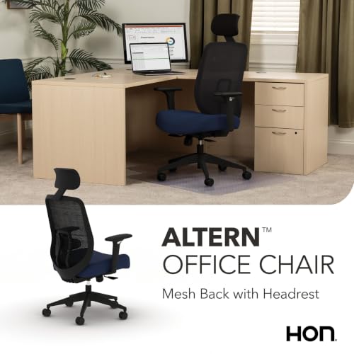 Image of HON Altern Ergonomic Office Chair, Office Desk Computer Chair, Indigo