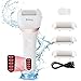 Lima Eléctrica Pedicura Eléctrico Lima Pies Profesional Recargable Wolady IPX7 Impermeable Eliminar Callos Pies Durezas Pedicura Pies Cuidado Lima 3 Recambios 5 Niveles Batería 1200MAH 2 Velocidades