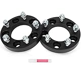 SCITOO 2Pcs 5x4.75 to 5x5 Wheel Adapters 1 inch Bore 87.1mm Studs 12x1.5 5 Lug Wheel Spacers No Hubcentric Fit for Chevrolet Corvette 1984-2019,for Cadillac XLR 2004-2009