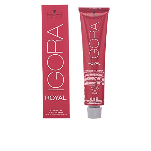 Schwarzkopf IGORA Royal Premium-Haarfarbe 5-6 hellbraun schoko, 1er Pack (1 x 60 g) blumig Schwarzkopf IGORA Royal Premium-Haarfarbe 5-6 hellbraun schoko, 1er Pack (1 x 60 g) blumig