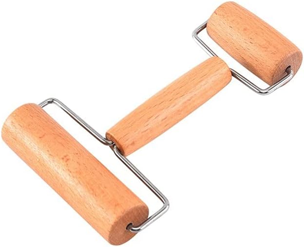 Rolling Pins 2 Pcs Double-end Rolling Pin Practical Dough Roller Kitchen Rolling Sticks