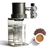DOJBK Portable Manual Espresso Maker, Manual Pressure Coffee Machine, Dual Manual And Air Pressure Brewing, Aluminum Alloy/stainless Steel, For Travel, Camping, Kitchen, And Coffee Aluminum Alloy