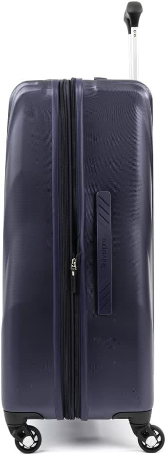 Travelpro Maxlite 5 Expandable Hardside Spinner (Midnight Blue, Checked-Medium 25-Inch)