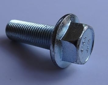 1 M12-1.25 x 35mm JIS Hex Head Flange Bolt - Small Head, Class 10.9 Zinc
