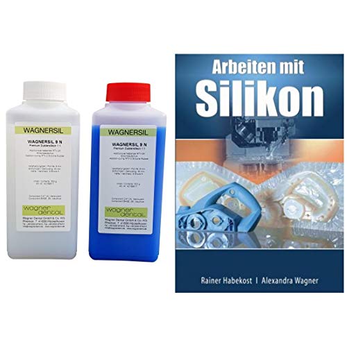 Wagnersil Premium 9 N Bleu kit silicone fluide haute fidélité Shore 9 1 kg