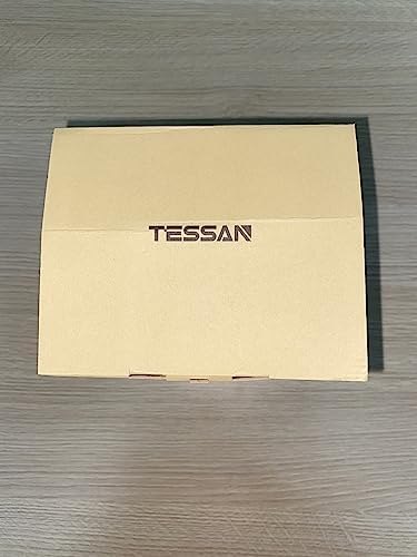 TESSAN 12 Pinowe Gniazdo Rozgałęźne, Listwa Zasilająca z 3 USB, Przedłużacz z Wieloma Wtyczkami 2M, Wieża z Gniazdem USB i Przełącznikiem do Domowego Biura, 3600W