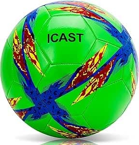 Kids Football Ball | Lightweight Size 5 Soccer Ball for Indoor&Outdoor Use for Kids | Ideal for Football Training Sessions | Suitable for Boys & Girls | Futsal Ball Alternative