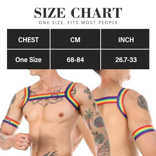 Image of Mens Harness Belt Nylon Elastic Body Shoulder Strap Sexy Halter Club Wear Cosplay Costume