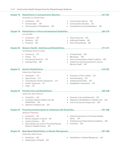 Image of Community Health Perspectives for Physiotherapy Students (PB 2026)