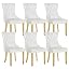 Whitre-gold Plated Legs