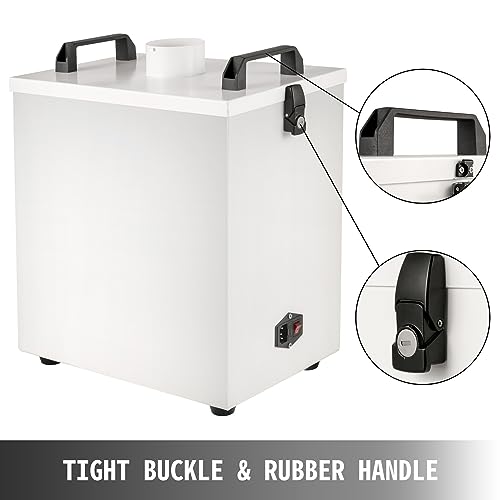 IBERSA 80 W Luftreiniger, Rauchabsauger, 180 m³/ h, geräuscharmer Rauchreiniger, Metallabsorber- Entferner for CNC- CO2- La- s- er- Graviermaschine-7