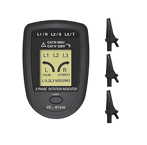 Lutron Rt-616 3 Phase Rotation Tester-picture-17