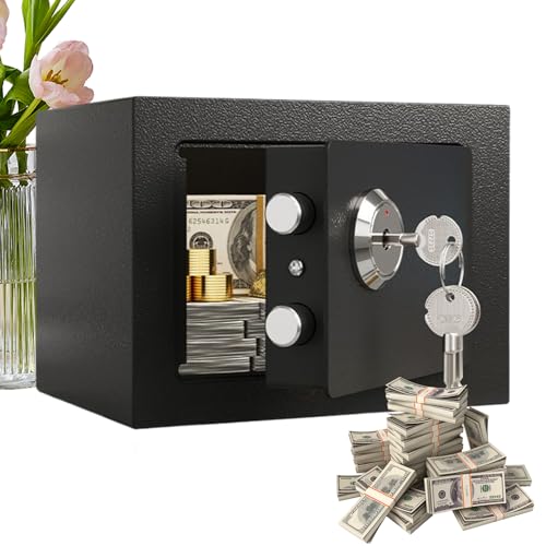 Coffre-fort pour la maison en acier coffret de sûreté compact