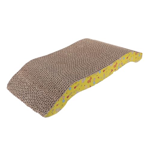 BESPORTBLE Scratcher Cat Toy Corrugated Cat Cardboard Arch Bridge Scratch Pad for Cats Easy to Mount Furniture Saver