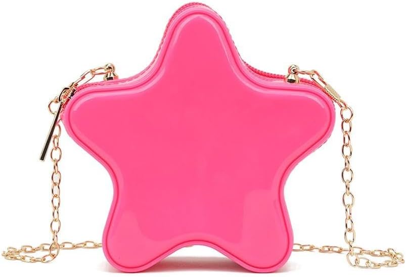Girly HandBags Womens Faux Leather Star Small Cross Body Bag