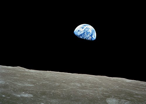 NASA Apollo 8 Earthrise impression mate grand format poster XXL