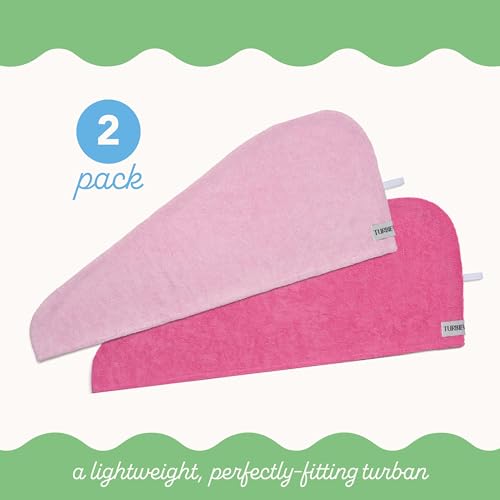 image for Turbie Twist Microfiber Hair Towel Wrap - The Original Quick Dry, Anti