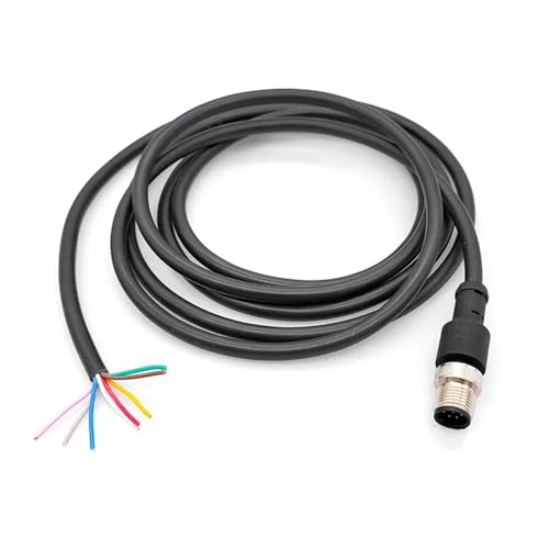 Connecteur M12 femelle coudé 4 broches idéal pour automates - 5