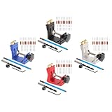 Design en métal robuste : fabriqué à partir de matériaux métalliques robustes, ce gabarit est conçu pour supporter une utilisation fréquente tout en conservant son efficacité dans diverses applications de travail du bois.