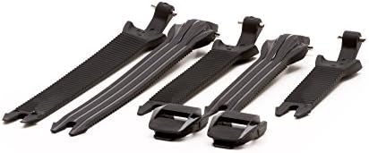 O'Neal 0324-901 Rider Boot Strap Kit (Black, Youth)