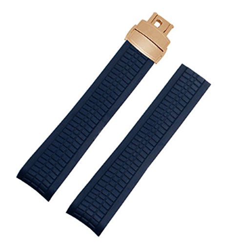 Bracelet en caoutchouc et silicone de 21 mm pour Patek Philippe Aquanaut 5164
