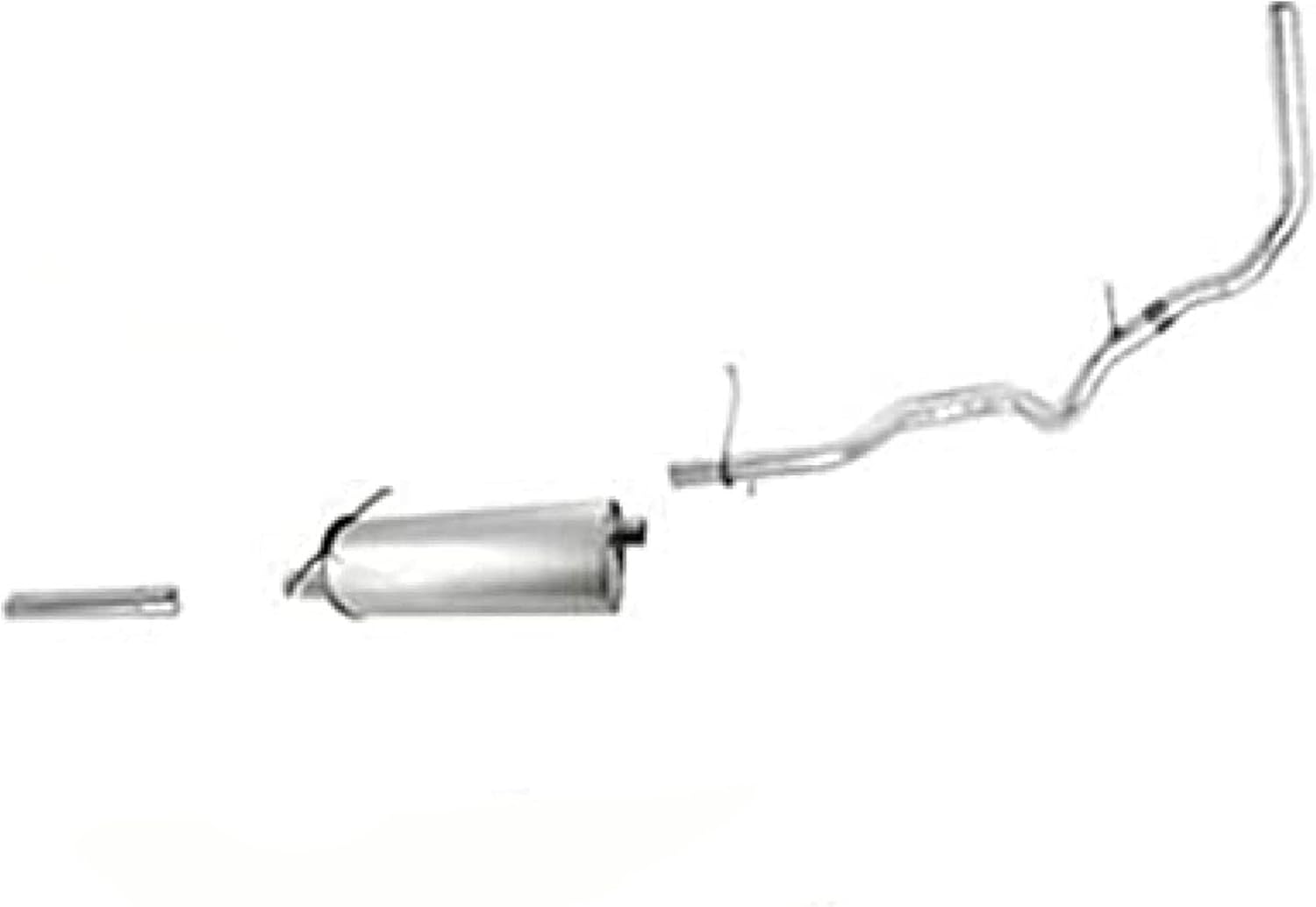 Extension Pipe Middle Muffler and Tail Pipe Replacement