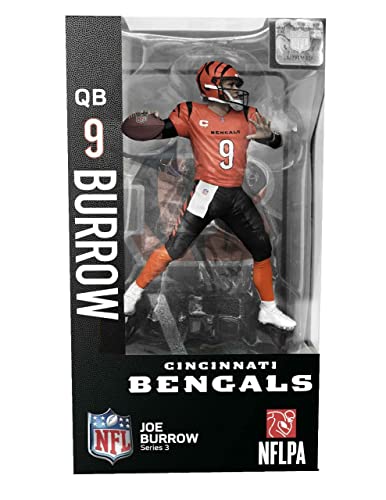 NFL Figures Imports Dragon Exclusive NFL Joe Burrow (Cincinnati Bengals) 6" Figure