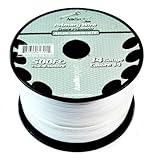 Audiopipe AP-14-500 WHT 14 Gauge Primary Wire White - 500 ft.