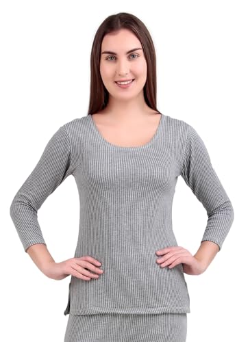 Image of HAP Ladies Quilted Thermal 3 /4th Sleeves Top /Female Body Warmer /Women Inners