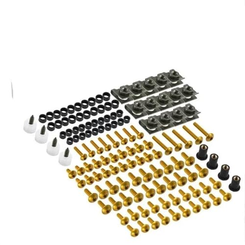 Clips fixation et visserie de carénage dépareillée ? Solution avec ce kit vis pour CBR600RR