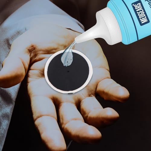 MEDGEARS Microbiologically Pure Water Ultrasound Gel - Pack of 2 bottles, Clear