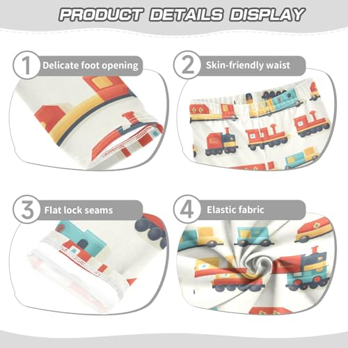Girls Leggings Train Toy Toddler Girls Clothes Leggings for Girls Toddler Girls Leggings 3-4T3