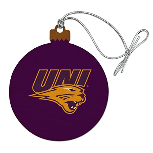 GRAPHICS & MORE University of Northern Iowa Panthers Logo Wood Christmas Tree Holiday Ornament