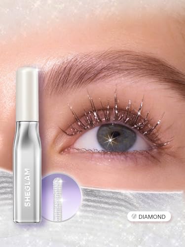 Image of SHEGLAM Crystal Gaze Glitter Mascara High Shine Waterproof Long-lasting Mascara