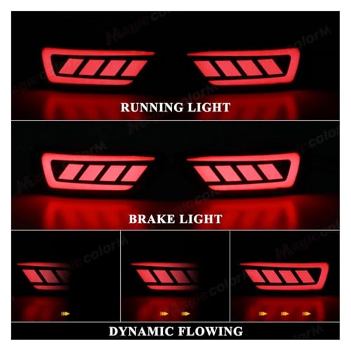 Feux stop dynamiques résistant aux chocs pour Jeep Compass - 4