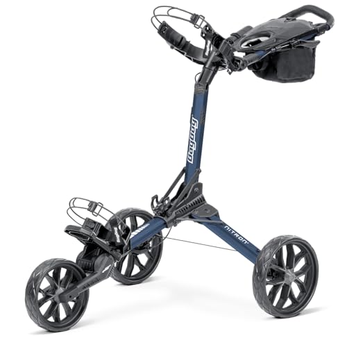 Bag Boy Nitron Golf Push Cart, Navy/Charcoal