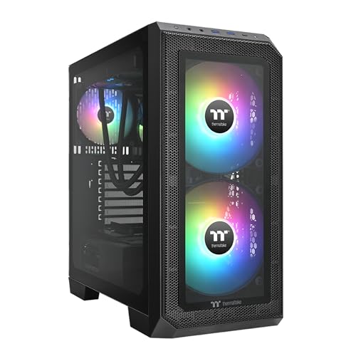 Ventilador CT200 ARGB con flujo de 131.6 CFM para refrigeración eficiente PC 3