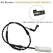 Front and Rear Brake Pads Sensor Kit for BMW E87 E90, for 2007-2010 BMW 135i 328i 335i 335is 335d, Wheel Brake Discs Wear Sensors, Replacement 34356789440 + 34356789445, Set of 4
