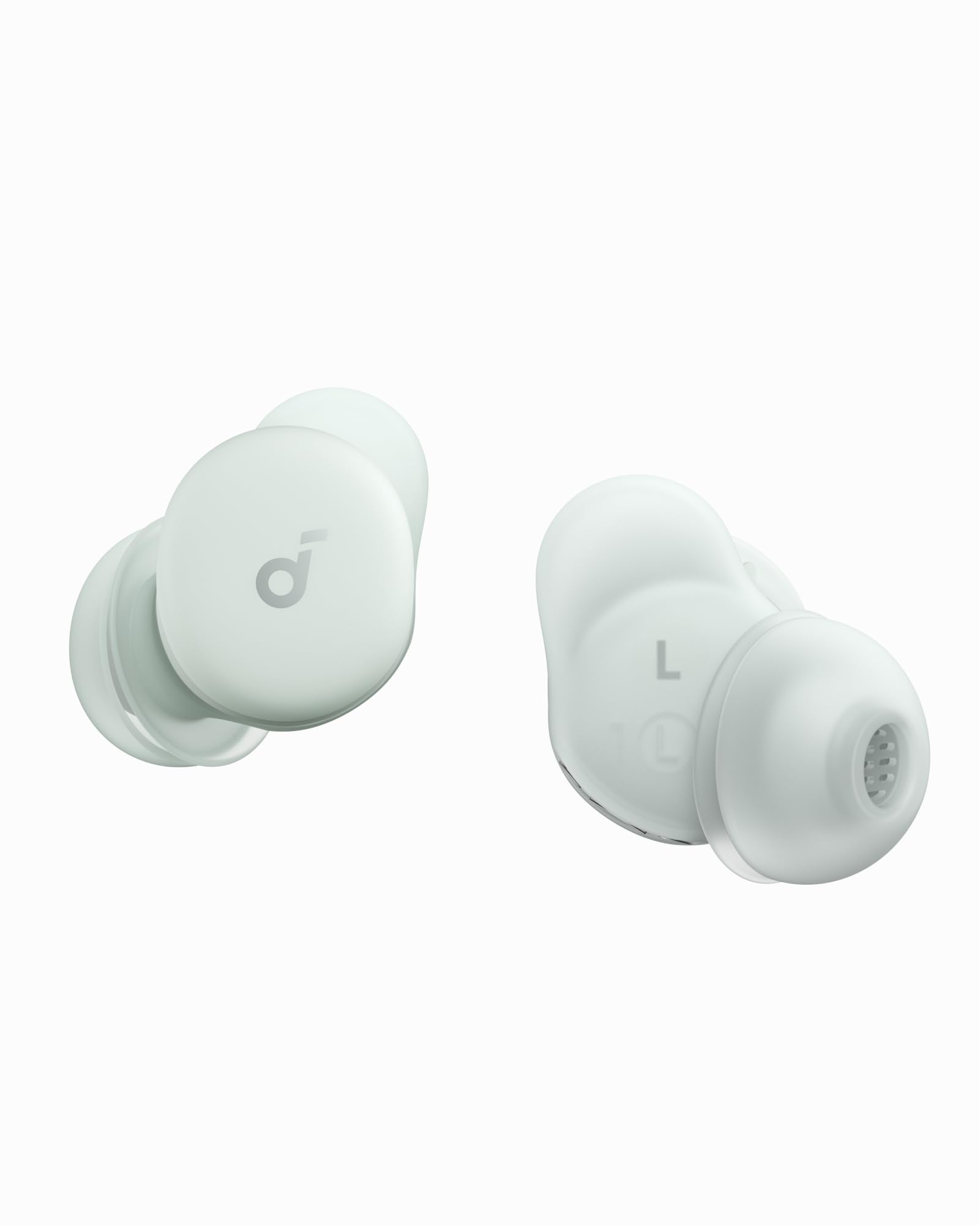 soundcoreSleep A30 Earbuds by Anker, Active Noise Cancelling Sleep Headphones with Snore-Masking Tech, Comfortable for Side Sleepers, Up to 9 Hours of Use per Charge (Mist Green)ClimatePartner certified