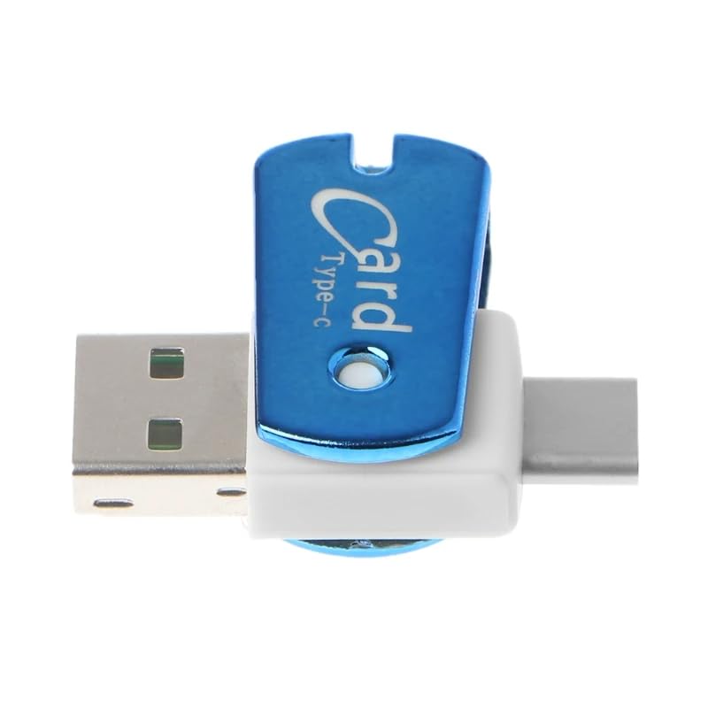Lecteur de carte USB 3.1 type C vers SD rapide Plug & Play