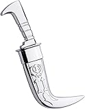 Galaxie Karmaa Silver Color Kirpan With Khanda Design