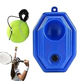 Lunaobrik Tennistrainer, Solo-Übungsgerät mit Bällen | tragbarer und freistehender Tennistrainer, für Erwachsene, Anfänger, Garten, Indoor, Outdoor, kurz, Feld, Zimmer