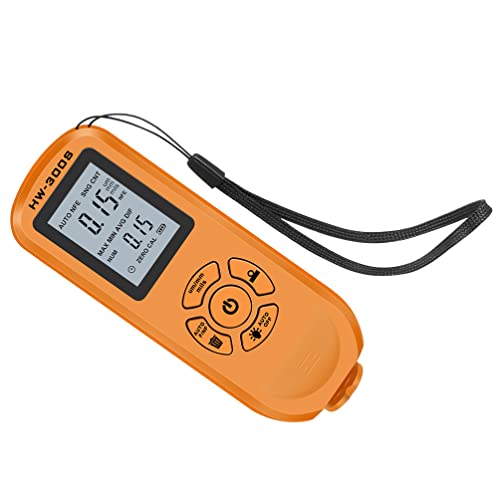 Medidor de espesor para pintura Wakauto carcasa naranja miniatura 1