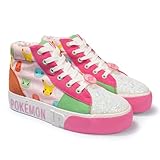 Pokémon Sneakers - Pokémon Pikachu High-top Girls Shoes Pink