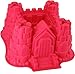 Produktbild GMMH Original Silikonbackform Burg klein Kuchen Backform Kuchenform Brotbackform Obstbodenform (rot)